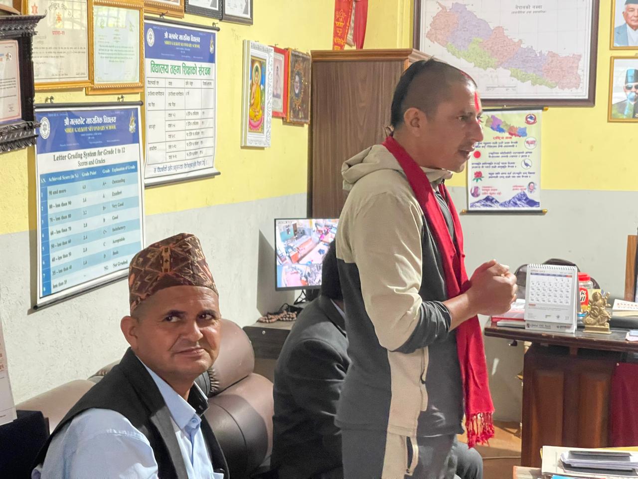 राष्ट्रपति रनिङ शिल्ड प्रतियोगितामा विजेता विद्यालयलाई प्रशिक्षण कार्यक्रम सम्पन्न ।