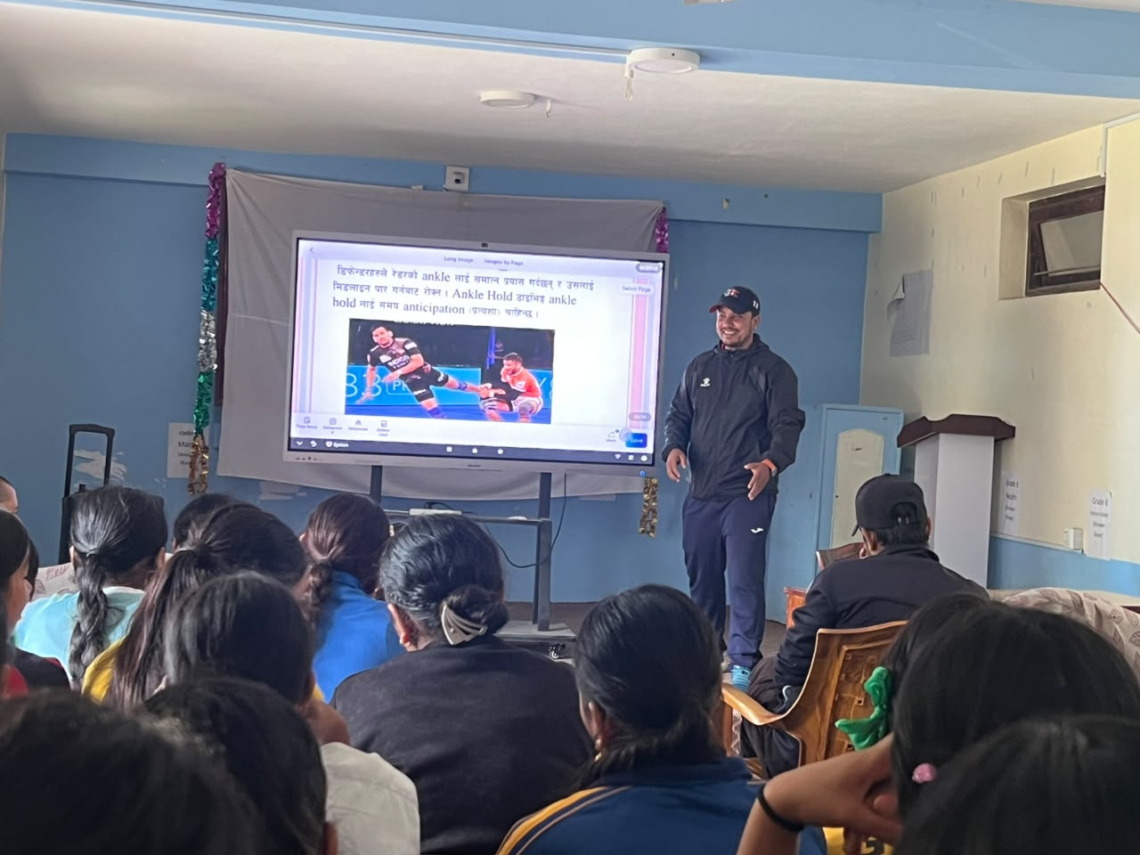 राष्ट्रपति रनिङ शिल्ड प्रतियोगितामा विजेता विद्यालयलाई प्रशिक्षण कार्यक्रम